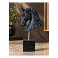 Majestic Horse Head Sculpture