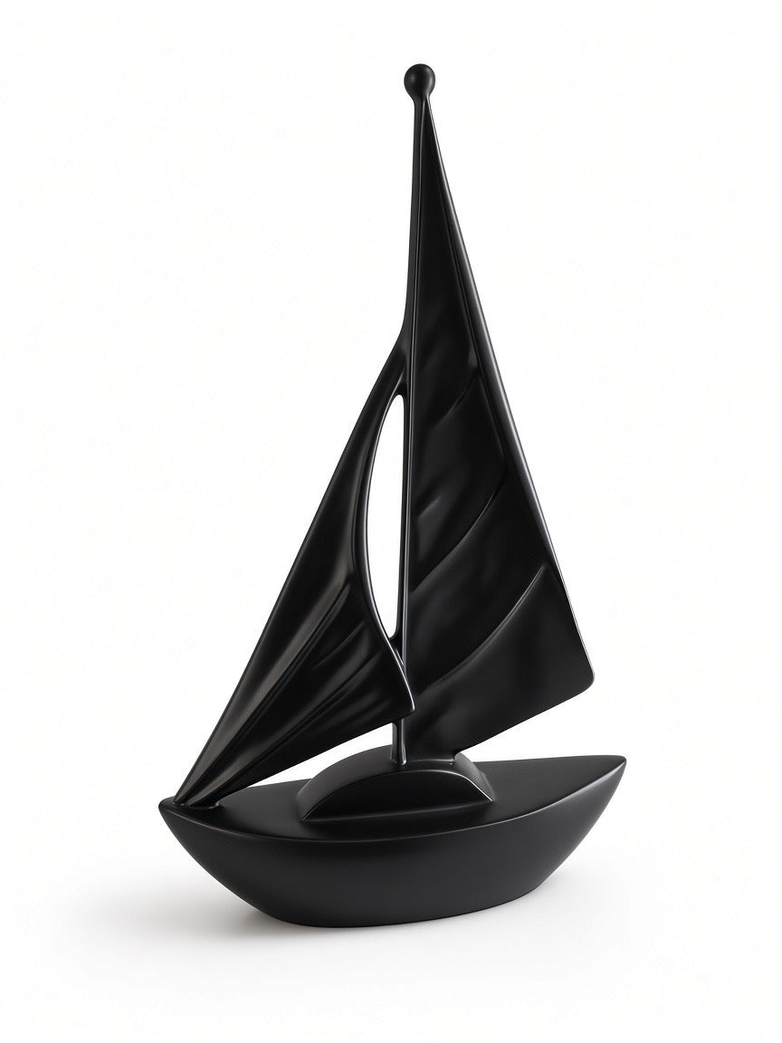 Abstract Modern Sailboat