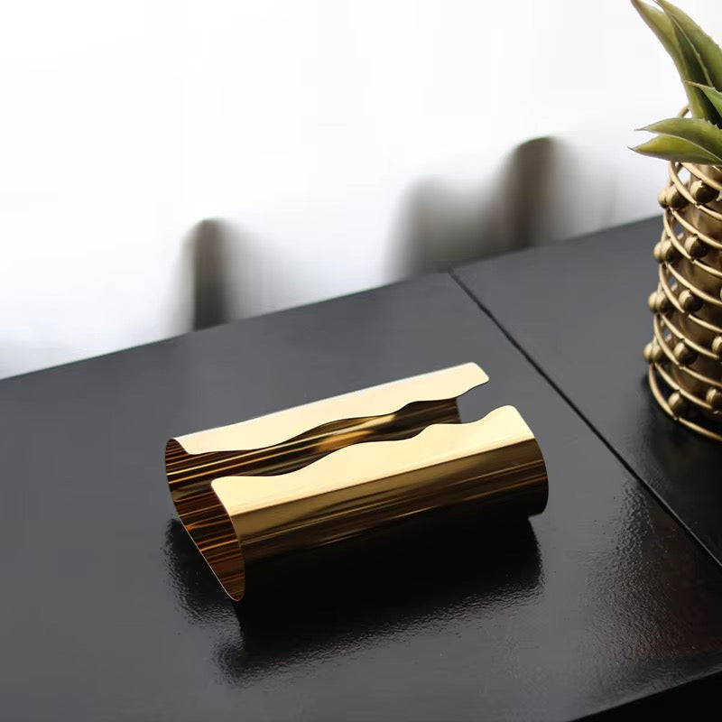Modern Stainless Steel Tissue Box Cover