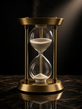 brass hourglass