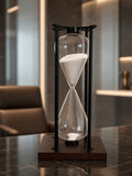 modern hourglass office desk.