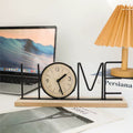 Luxury Black HomeTable Clock