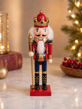 Regal Red & Gold Nutcracker